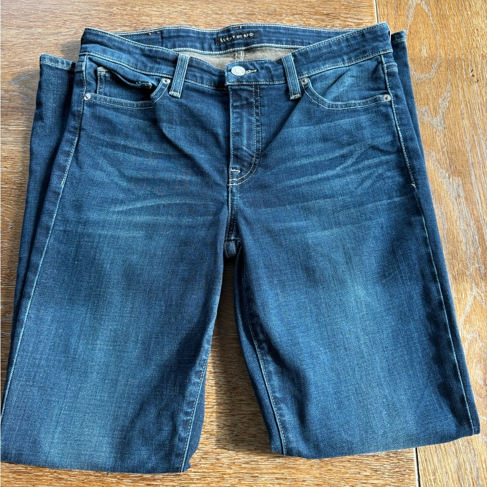 Dark Blue Denim Jeans